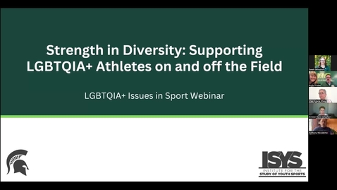 Thumbnail for Strength in Diversity: Supporting LGBTQIA+ Athletes on and off the Field