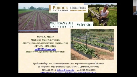 Thumbnail for entry Irrigation on small farms