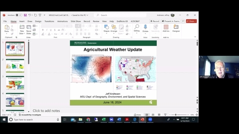 Thumbnail for Agricultural Weather Update - June 18, 2024