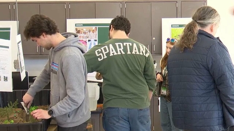 Thumbnail for Children K-12 explore biosystems engineering at MSU