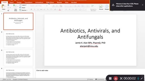 Thumbnail for Step 1 prep antibiotics