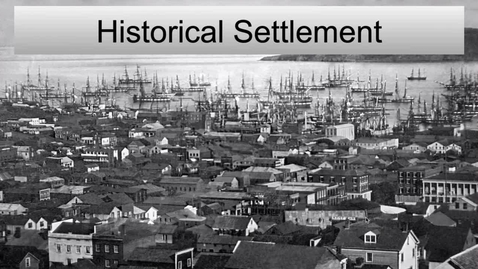 Thumbnail for GEO330: California: Historical Settlement