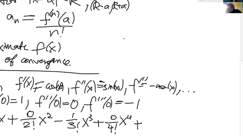 Thumbnail for entry Lecture 29, Section 11.11 -- 3/29/2021 [First 2 min missing due to Zoom issue]