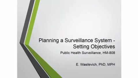 Thumbnail for HM808PlanningSurveillanceSystemsSetingobjectives