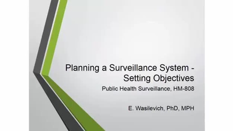 Thumbnail for entry HM808PlanningSurveillanceSystemsSetingobjectives