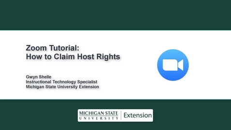 Thumbnail for entry Zoom Tips: How to Claim Host Rights