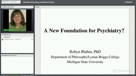 Thumbnail for entry A New Foundation for Psychiatry?