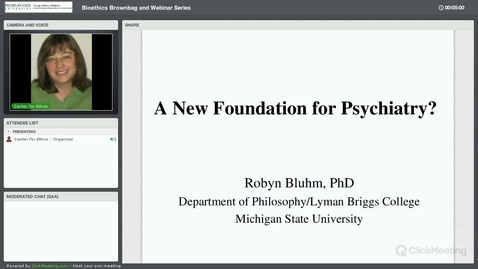 Thumbnail for A New Foundation for Psychiatry?