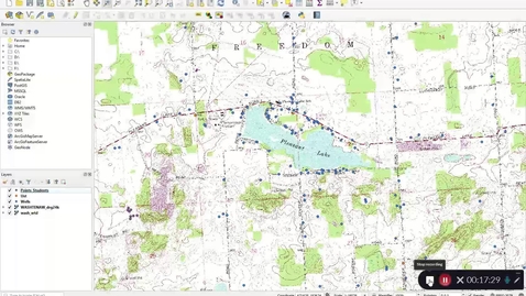 Thumbnail for entry GIS - Data Analysis: Setting up QGIS