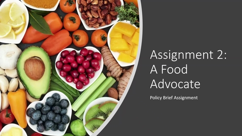 Thumbnail for GEO 330: Assignment 2 Policy Brief