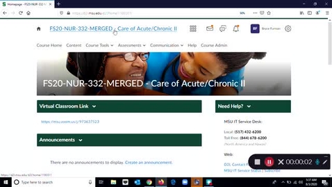 Thumbnail for NUR 332 Question Bank D2L Explained
