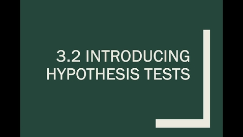 Thumbnail for HypothesisTestIntro