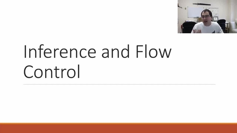 Thumbnail for entry CSE480 - Week15 - 8 - Inference and Flow Control
