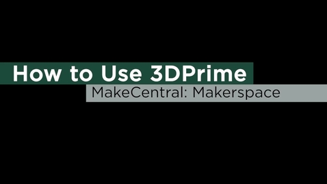 Thumbnail for How to Use 3DPrime