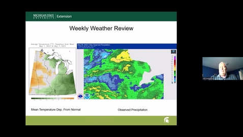Thumbnail for entry Agricultural Weather Update - May 9, 2023