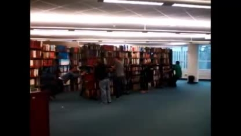 Thumbnail for Moving Stacks in MSU Libraries, December 2014