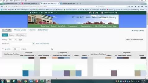 Thumbnail for ExamSoft to D2L Grade Import