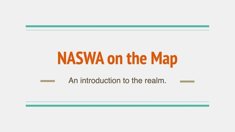 Thumbnail for entry GEO204: NASWA on the map