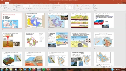 Thumbnail for entry GEO331: 1b-Phy Geo 2-re-re-record [geol-soil-veg]