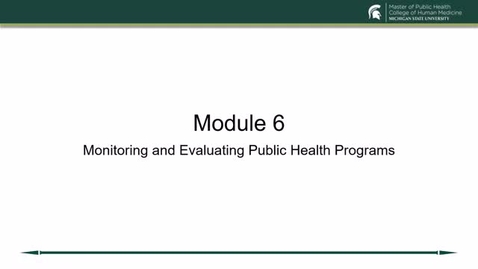 Thumbnail for entry Module_6_Lecture__Monitoring_an_Evaluation_2024