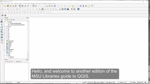 Thumbnail for entry How to Import tabular data (CSV) into QGIS