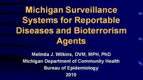 Thumbnail for VM_544_10282010_MI_Surveillance__Wilkins