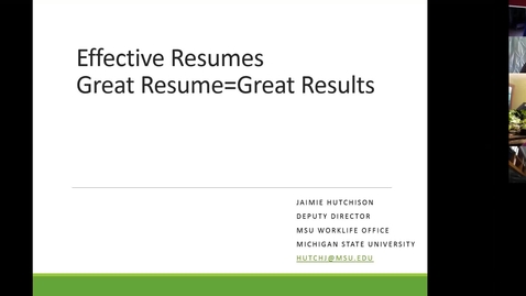 Thumbnail for Resume Writing and HERC Career Resources
