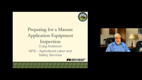 Thumbnail for Preparing for a Manure Application Equipment Inspection
