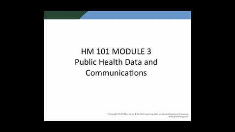 Thumbnail for entry HM 101 Module 3 Powerpoint Presentation