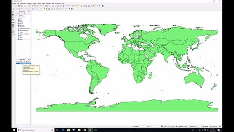 Thumbnail for entry Projection and Style Changes in QGIS