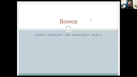 Thumbnail for entry Bowen Family Therapy
