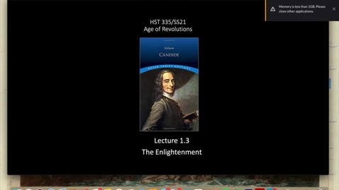 Thumbnail for Lecture 1.3 - Part 1 (introduction) 