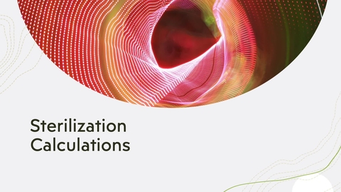 Thumbnail for entry sterilization calculations