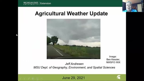 Thumbnail for entry Agricultural weather forecast for June 29, 2021