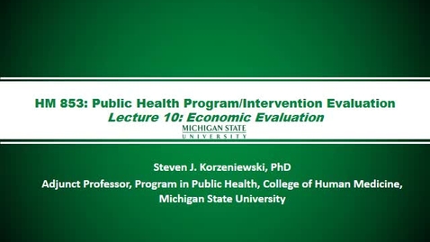 Thumbnail for HM853 Lecture10