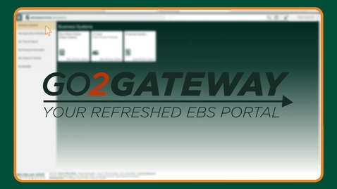 Thumbnail for Go2Gateway Awareness Video for Employees