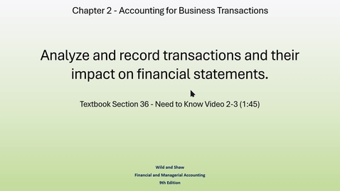 Thumbnail for ACC 202 - CH 2 - Analysis 1