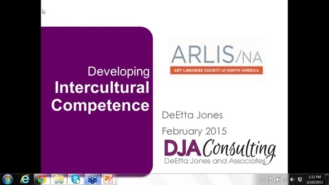 Thumbnail for entry Developing Intercultural Competence with DeEtta Jones (Part Two)