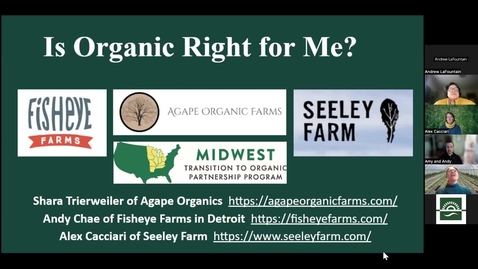 Thumbnail for Is Organic Right For My Farm?