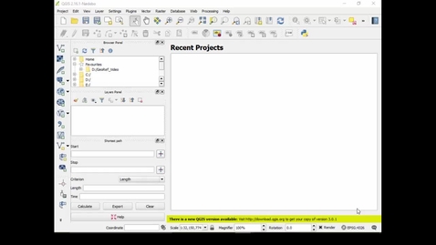 Thumbnail for Georeferencing in QGIS