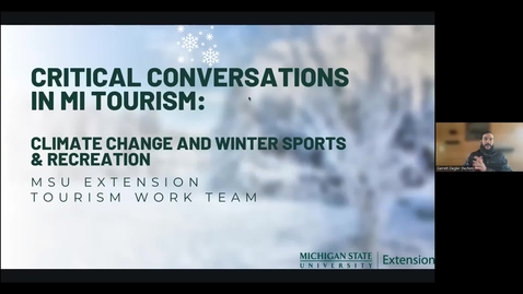 Thumbnail for entry Critical Conversations: Winter Outdoor Recreation