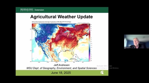 Thumbnail for Agricultural Weather Update - June 18, 2025