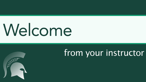 Thumbnail for GEO151: Welcome from your Instructor, Katie Brown