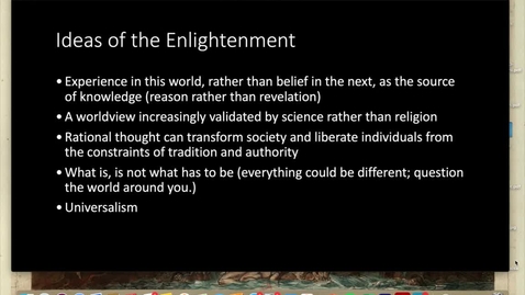 Thumbnail for Lecture 1.3 - Part 4 (The Encyclopedie) 