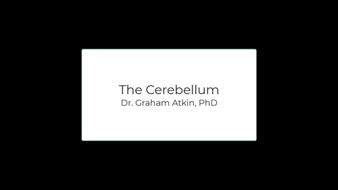Thumbnail for entry OST571 (Lab 2.3) The Cerebellum