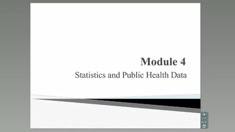 Thumbnail for Statistics and Public Health Data