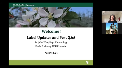 Thumbnail for entry Label Updates and Pest Q&amp;A