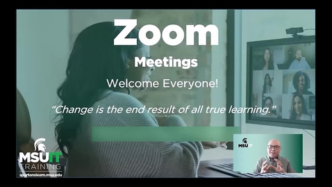 Thumbnail for entry Zoom Meetings