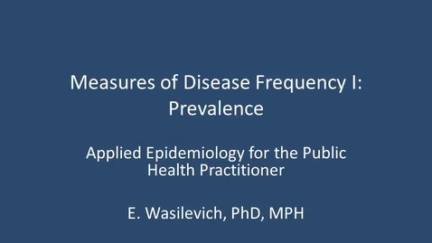 Thumbnail for Prevalence_S2013