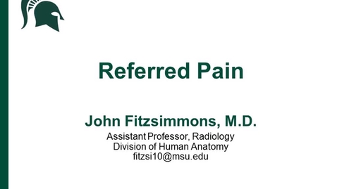 Thumbnail for ANTR510 (024) Referred Pain